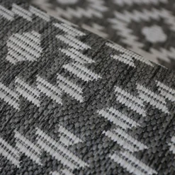 Indoor Outdoor Geo Runner - Silver - 67x200cm 10 Indoor Outdoor Geo Runner - Silver - 67x200cm -Home Style Sales 14758882 1445053511540085