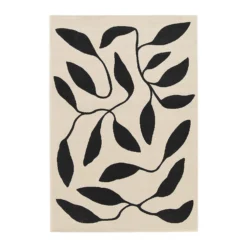 Leaf Rug - Monochrome - 160x230cm