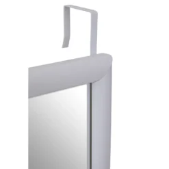 Over Door Hanging Mirror - White - 33.5x124cm 9 Over Door Hanging Mirror - White - 33.5x124cm -Home Style Sales 14820923 1085058438943689