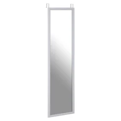 Over Door Hanging Mirror - White - 33.5x124cm 7 Over Door Hanging Mirror - White - 33.5x124cm -Home Style Sales 14820923 2135058438861642