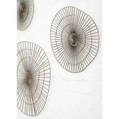 Mirano Medium Abstract Wall Art - Gold - 45x47cm -Home Style Sales 14820992 4335057940620178