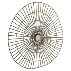 Mirano Medium Abstract Wall Art - Gold - 45x47cm -Home Style Sales 14820992 6715057940525054