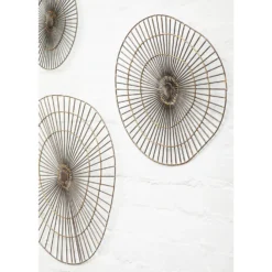 Mirano Small Abstract Wall Art - Gold - 29x31cm -Home Style Sales 14820994 1455057938864680