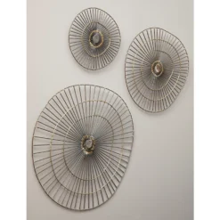 Mirano Small Abstract Wall Art - Gold - 29x31cm -Home Style Sales 14820994 9305057938762902