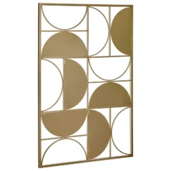 Trento Gold Metal Wall Art - 50.5x75.5cm -Home Style Sales 14821008 7055057939619219