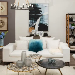 Astratto Wall Art Oil Painting - Blue & Black - 103x143cm 11 Astratto Wall Art Oil Painting - Blue & Black - 103x143cm -Home Style Sales 14821009 5315058683398380