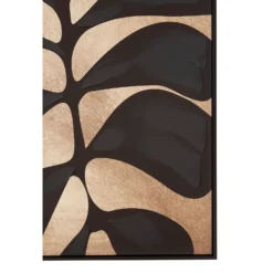 Astratto Canvas Wall Art Oil Painting - Black & Gold - 82.6x122.6cm -Home Style Sales 14821014 1945058393565017