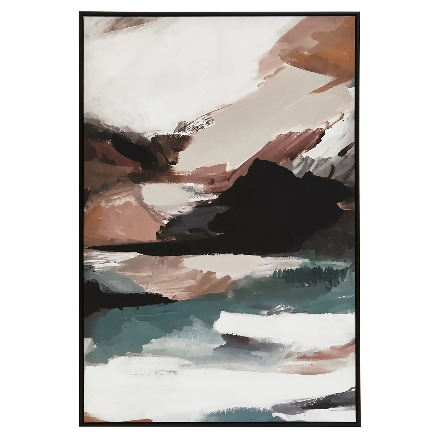 Astratto Modern Abstract Wall Art - Multicoloured - 83x123cm 3 Astratto Modern Abstract Wall Art - Multicoloured - 83x123cm