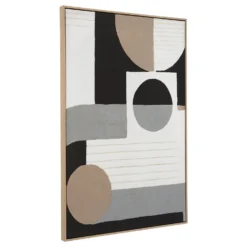 Astratto Abstract Geometric Wall Art - Monochrome - 83x123cm 12 Astratto Abstract Geometric Wall Art - Monochrome - 83x123cm -Home Style Sales 14821029 6045057939640213