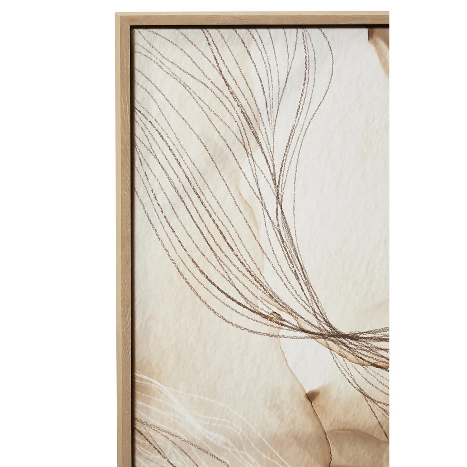 Astratto Set Of 2 Scribble Design Wall Art - Natural - 63x93cm 7 Astratto Set Of 2 Scribble Design Wall Art - Natural - 63x93cm - Image 5