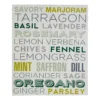 Herbs Wall Plaque - 25x30cm -Home Style Sales 14821720 8205057939558478